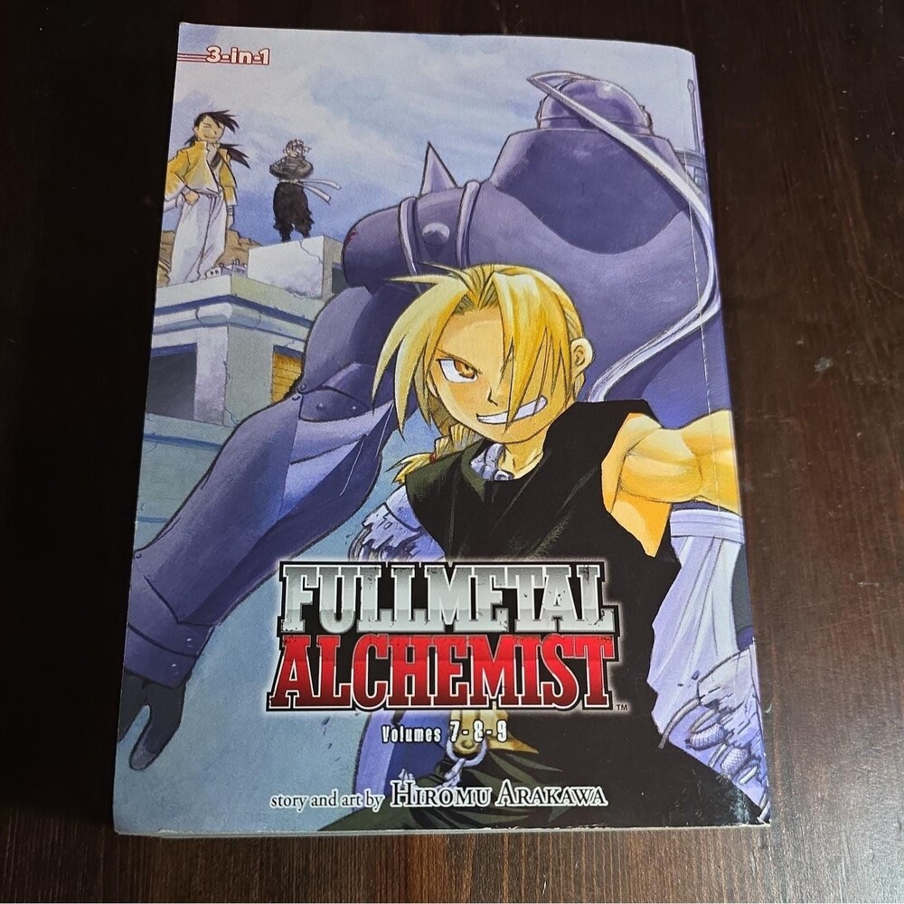 2011-Fullmetal Alchemist Vol 7 - 9 Omnibus Manga English Language Graphic Novel